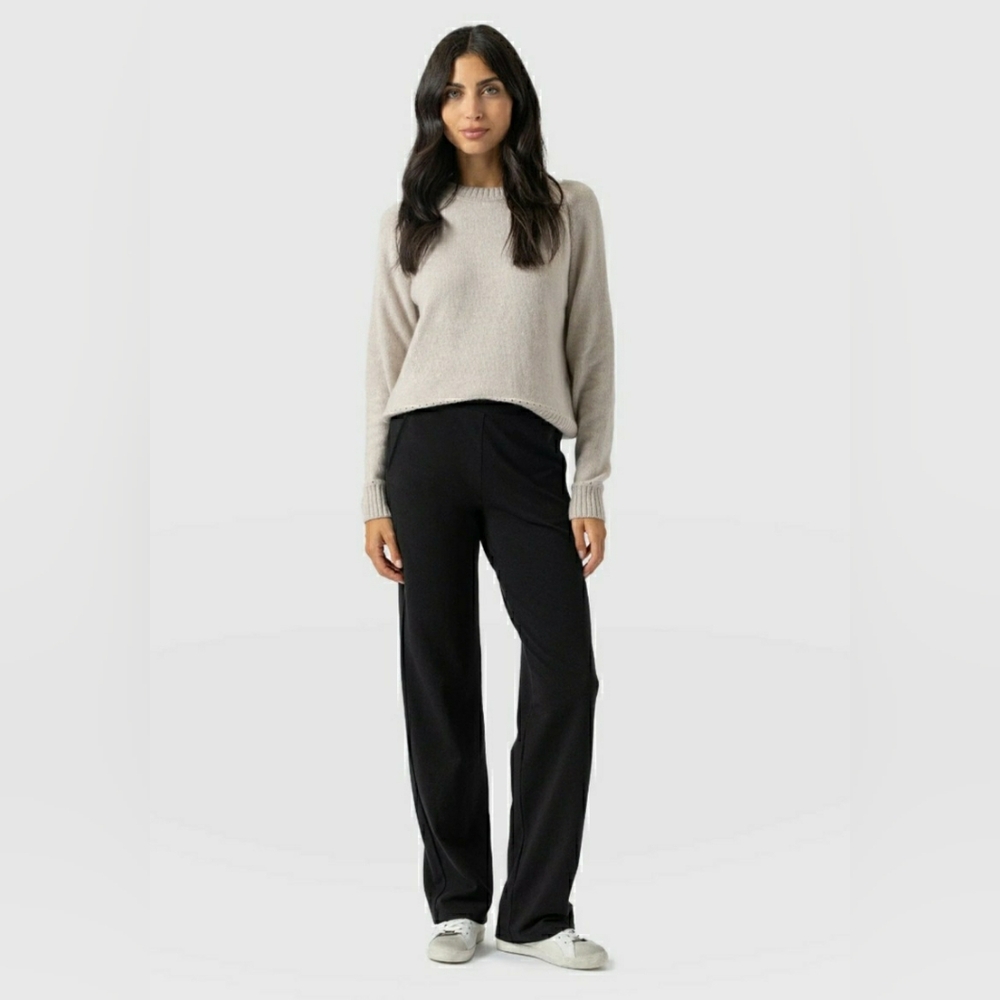 Saint + Sofia Women's Black Apartment Pants Sz 8